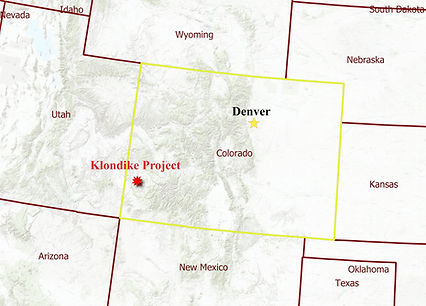 Allied Copper – Klondike Property Map image
