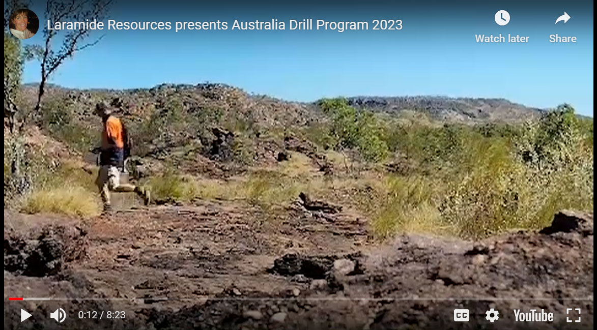 Laramide Resources presents Australia Drill Program 2023