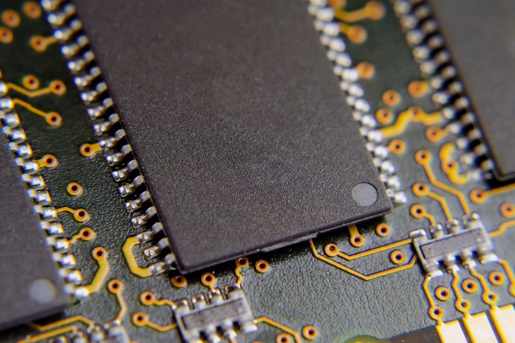 Axcap gold circuit board example